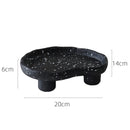 Axyaa Irregular Resin Storage Tray Tea Cake Jewelry Coffee Table Tray