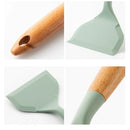 Silicone Wide Spatula for Perfect Omelettes & Eggs - Axyaa Kitchen Accessory