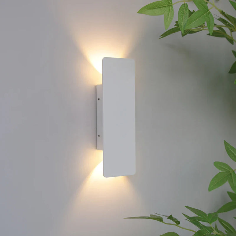 Axyaa Modern LED Wall Sconces - Waterproof Outdoor/Indoor Aluminum Wall Lights for Garden, Porch, Terrace AC90-260V