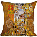 Gustav Klimt Printed Polyester Pillowcase for Home Sofa by Axyaa