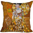 Gustav Klimt Printed Polyester Pillowcase for Home Sofa by Axyaa