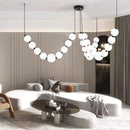 Modern Home Decor LED Pendant Light by Axyaa: Chandeliers for Living and Dining Room