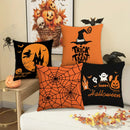 Halloween Ghost Pillowcase by Axyaa - Sofa Decor Throw Pillow Cover