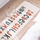 Axyaa Bohemian Retro Tassel Cotton Linen Rug 60x180 for Home Décor