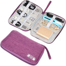 Axyaa Travel Electronics Organizer Bag - Cable Storage Holder and Accessory Case