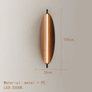 Axyaa Vintage Wood LED Pendant Light for Living Room Chandelier