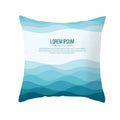 Axyaa Sailing Anchor Sofa Cushion Cover - Summer Beach Pillow for Home Decoration