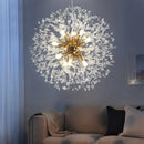 Axyaa Spark Ball Crystal LED Chandelier - Spherical Firework Pendant Light