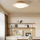 Axyaa Cream Wind LED Iron Ceiling Lamp for Dining Room Living Corridor Bedroom