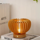 Axyaa Nordic Wooden USB Table Lamp Foldable Art Light Home Decor Bedside