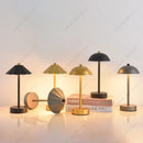 Axyaa LED Pleated Table Lamp: Touch Tricolor Dimmable Night Light