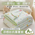 Axyaa Cool Silk Summer Quilt - Antibacterial & Machine Washable