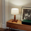 Axyaa Modern Wood Table Lamp in Minimalist Design