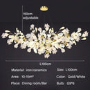 Axyaa Ginkgo Leaf Pendant Light - Nordic Light Luxury Multi Shape Design