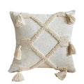 Tufted Rainbow Cushion Cover for Home Decor Axyaa Brand