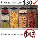 Axya Stackable Storage Containers for Kitchen Noodles Spaghetti Dry Food