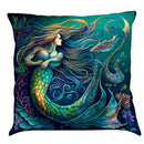Axyaa Ocean Series Pillowcase - Fish Sea Turtle Whale Printed Cushion Cover