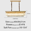 Axyaa Crystal Chandelier: Modern Luxury Lighting for Restaurant, Hotel, and Living Room