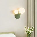 Axyaa Cactus Resin Glass Wall Lamp for Bedroom Sconce Dining Room Light
