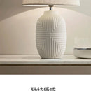 Axyaa Coarse Pottery Japanese Table Lamp, New Chinese Style, Simple Modern Design
