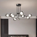 Axyaa LED Pendant Light Modern Chandelier for Living Room Dining Room Lighting