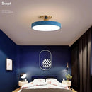 Axyaa Modern Macaron Ceiling Light for Home Decor - Ideal for Living Room, Bedroom, Study.