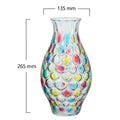 Axyaa Nordic Glass Ornament: Stylish Homestay Restaurant Vase Ornament for Elegant Living Space