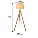 Axyaa Retro Nordic Stainless Steel Floor Lamp for Restaurant Living Room