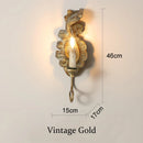 Axyaa Retro Resin Wall Lamp | French Style Candle Wall Light for Living Room