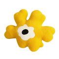 Axyaa Black Flower Pillows - Christmas Decorative 3D Cushion for Home & Hallowmas