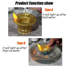 Axyaa LED Candle Lamp Deepavali Diwali Decoration Floating Tea Light