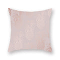 Axyaa Pink Gold Geometry Polyester Pillow Case 45*45cm Square
