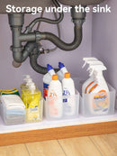 Axyaa Kitchen Cabinet Organizer for Seasoning Bottles and Tableware Storage