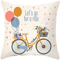 Axyaa Valentine's Day Parchment Pillow Set for Home Sofa, Square Pillowcase