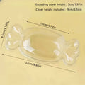 Axyaa Candy Shaped Cake Boxes with Lids for Events and Birthdays