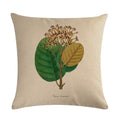 Axyaa Plant Print Embrace Pillowcase 45*45cm