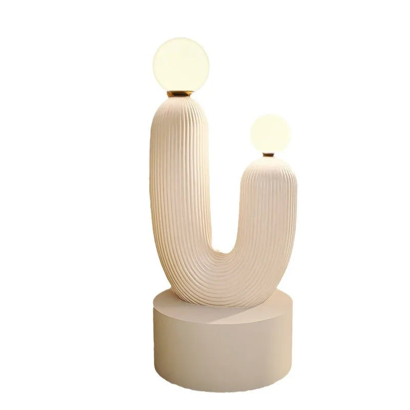 Axya Cactus Floor Lamp: Modern Italian Design, Luxury LED Light for Home Decor