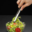 Axyaa Mini Sugar Ice Cube Clip BBQ Tongs - Stainless Steel Kitchen Utensil