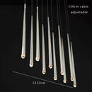 Axyaa Minimal Pendant Lights for Modern Spaces: Restaurants, Villas, Duplexes, LED Fixtures, Home Decor
