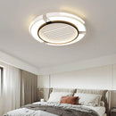 Axyaa Modern Ceiling Fan Light with Remote Control for Bedroom, Dining, Living Room