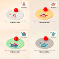 Axyaa Cartoon Tumbler Lid - Cute, Creative, Dustproof, Sealed Cup Cover