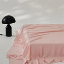 Axyaa 100% Mulberry Silk Flat Bed Sheet - Solid Color Options