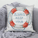 Axyaa Ocean Animals Decorative Pillowcase for Home, Bedroom, Car - 40x40 45x45 50x50cm