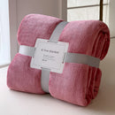 Axyaa Luxury Flannel Travel Blanket: Lightweight, Soft, Non-shedding, Colorfast Multipurpose Blanket