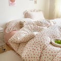 Axyaa Double Bed Duvet Cover 150x200 Breathable Quilt Comforter Cover