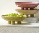 Axyaa Ceramic Fruit Tray Heart Candy Snack Dry Living Room Tea Table Basket.