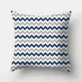 Axyaa Blue Decorative Pillowcase for Home and Office Use