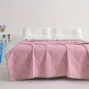 Axyaa Floral Print Lightweight Summer Quilt with Ultra-Fine Fiber Filling