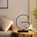 Axyaa G-shaped USB Lamp: Creative Bedroom Desktop Nightlight