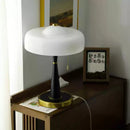 Axyaa Ancient Style Solid Wood Bedroom Bedside Lamp Zen Retro Living Room Desk Lamp
